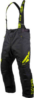 Pantaloni Snow FXR Clutch FX Bib Pants Black Yellow